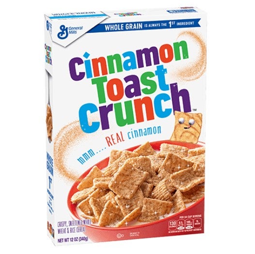 Cinnamon Toast Crunch Box 12oz Bytes